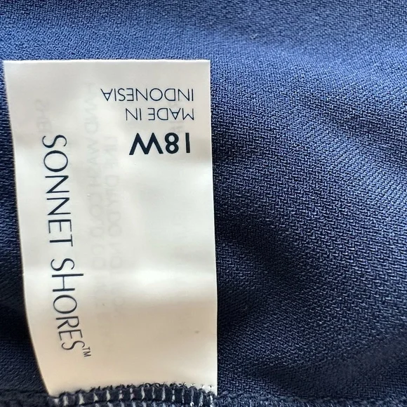 Sonnet Shores Tankini Navy Blue Top ~ NWT ~ - Picture 9 of 11